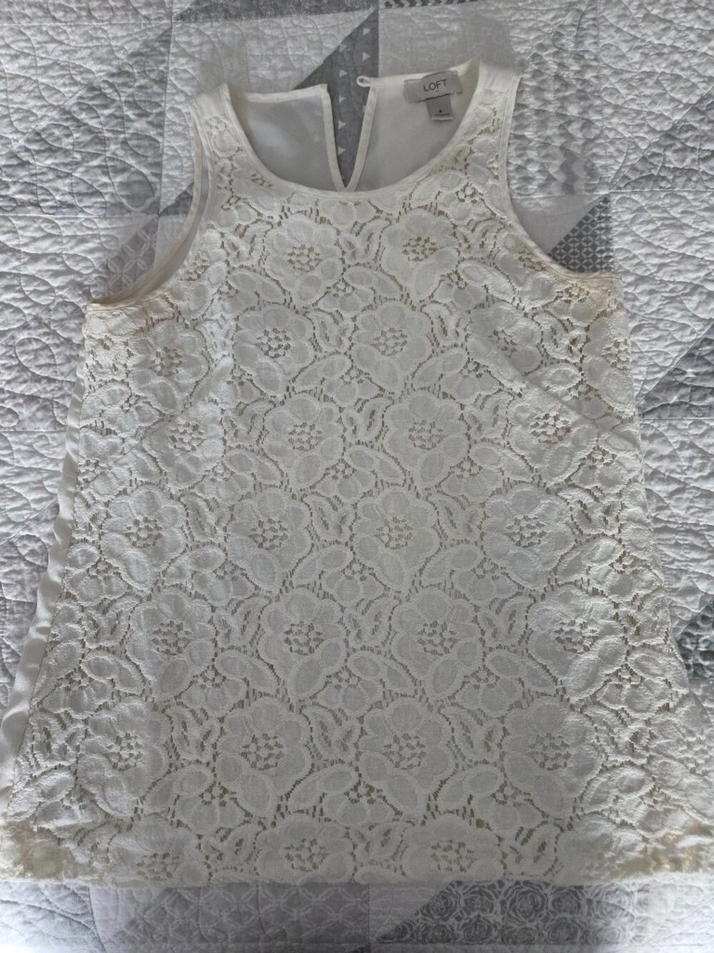 Off white Loft tank